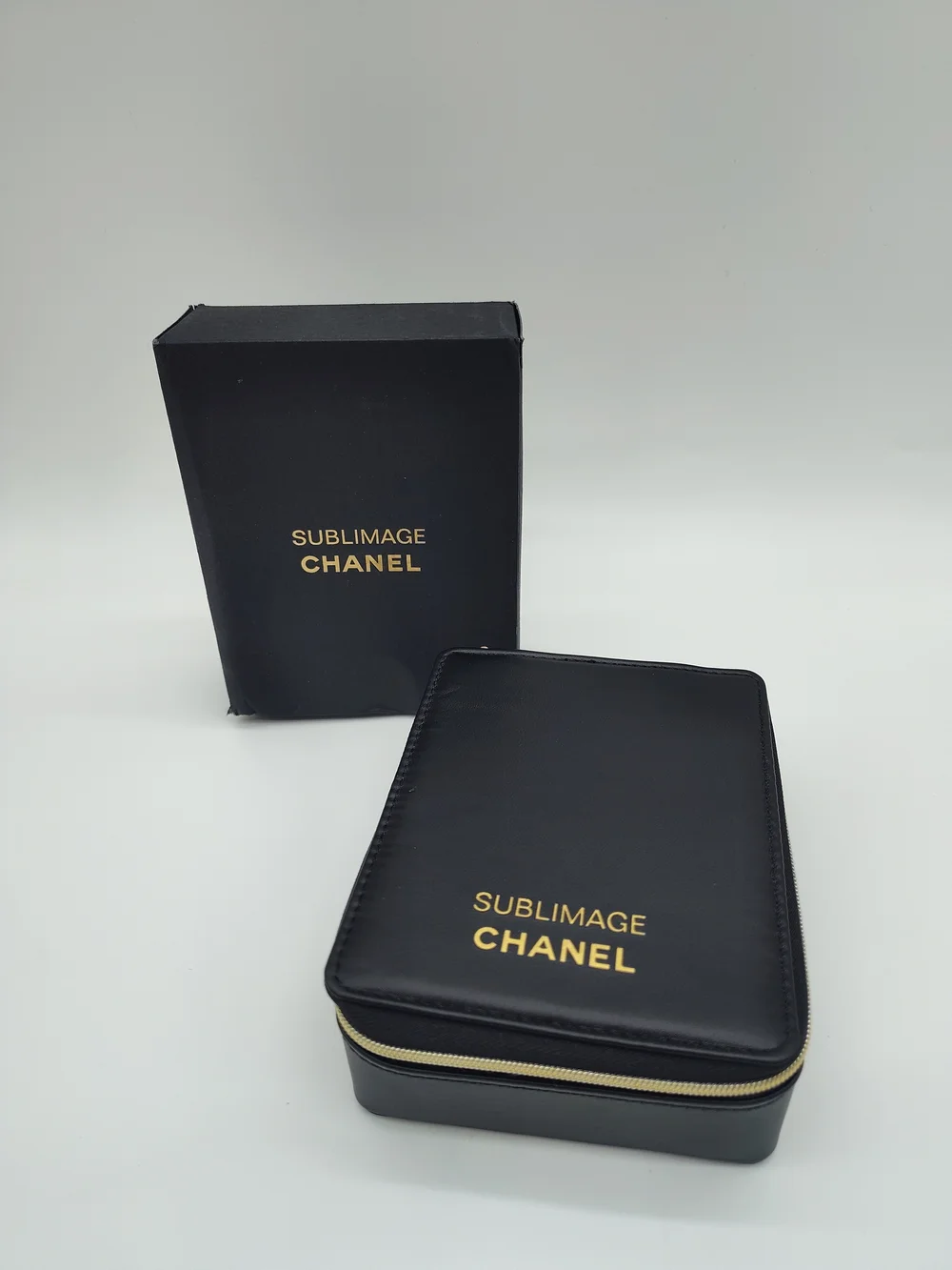 CHANEL SUBLIMAGE Black Vanity Case Jewelry Travel Organizer Beauty Case NIB NWT